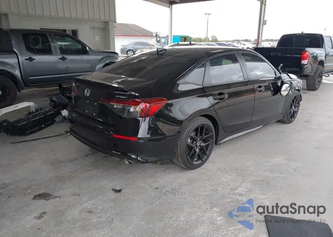 2025 Honda Civic Sport из США, поврежденный, VIN 2HGFE2F50SH506504